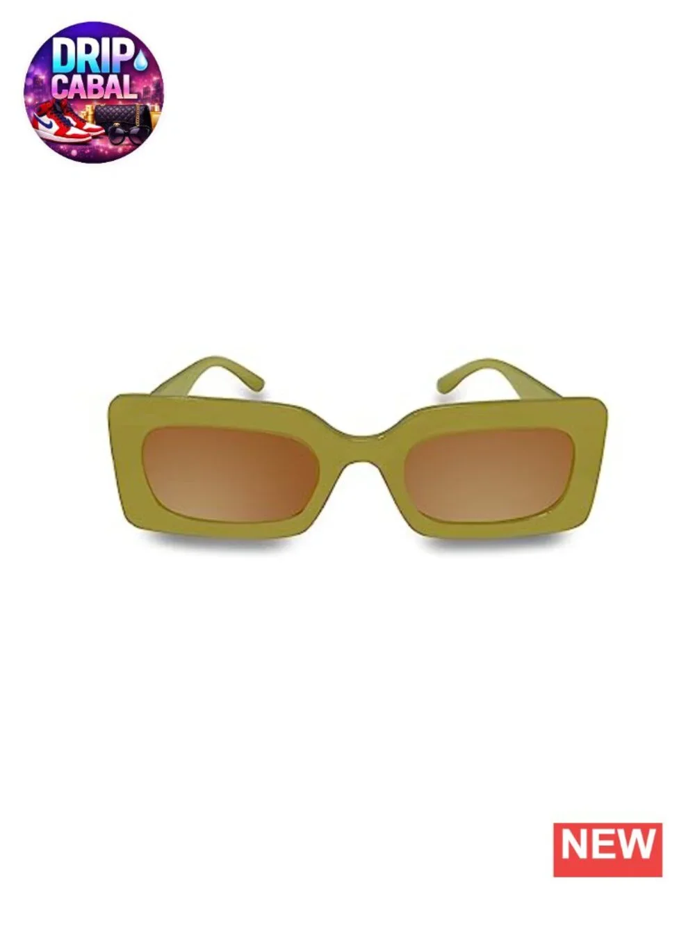 Oversized Square Sunglasses for Women - Retro Funky Style